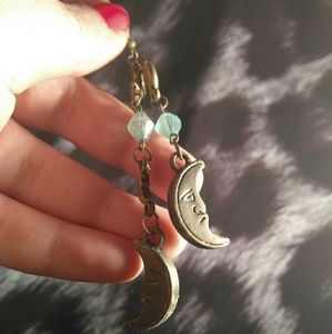 Moon earrings